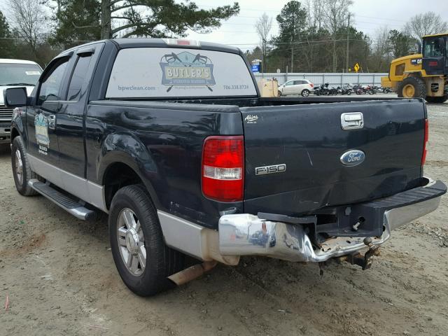 1FTRX12V36KD29449 - 2006 FORD F150 GREEN photo 3