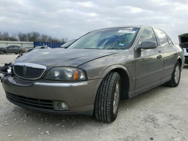 1LNHM86S74Y662515 - 2004 LINCOLN LS BROWN photo 2