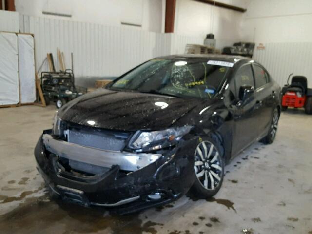 19XFB2F95FE008939 - 2015 HONDA CIVIC EXL 黑色 照片 2