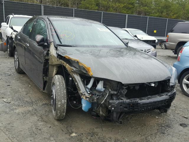 1HGCR2F35EA149491 - 2014 HONDA ACCORD LX GRAY photo 1