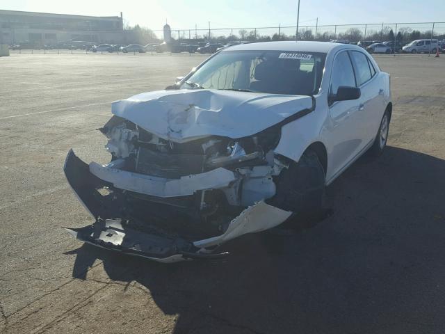 1G11B5SA2DF141892 - 2013 CHEVROLET MALIBU LS WHITE photo 2