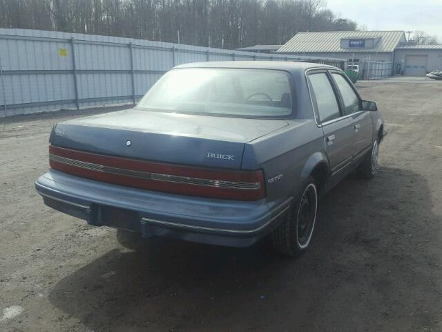 1G4AG55M8S6472953 - 1995 BUICK CENTURY SP BLUE photo 4