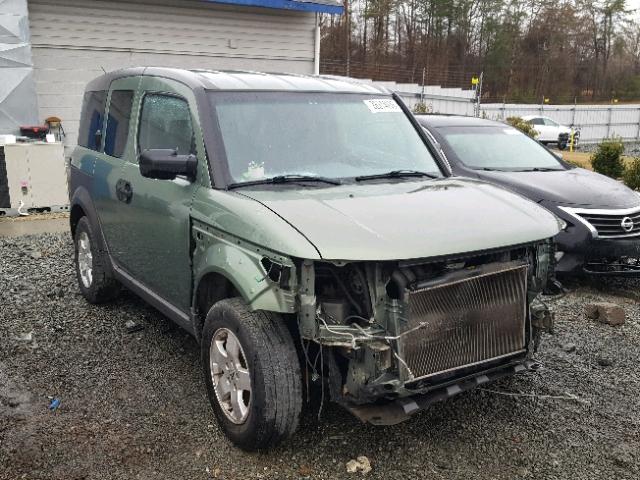 5J6YH28604L028850 - 2004 HONDA ELEMENT EX GREEN photo 1