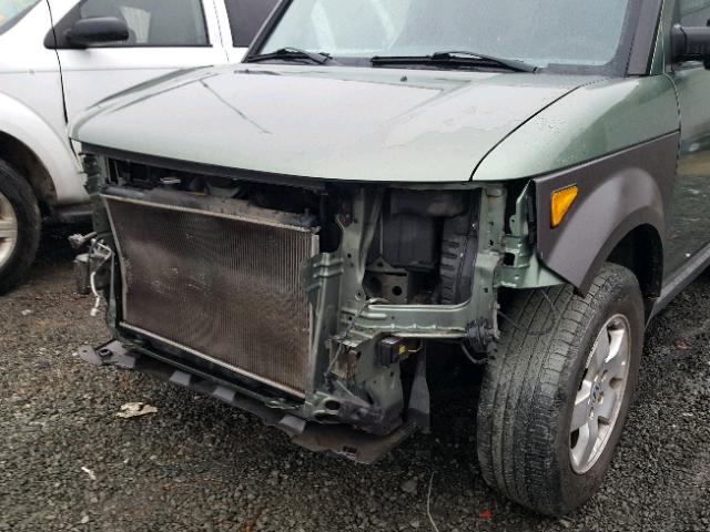 5J6YH28604L028850 - 2004 HONDA ELEMENT EX GREEN photo 9