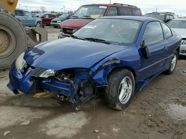 1G2JB12F147233117 - 2004 PONTIAC SUNFIRE BLUE photo 2