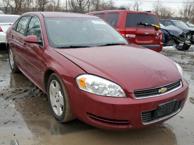 2G1WV58N281372814 - 2008 CHEVROLET IMPALA 50T BURGUNDY photo 1