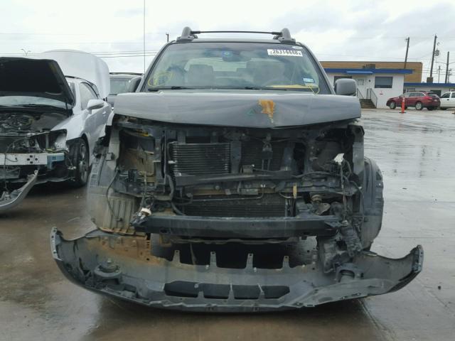 1N6AD07U96C422886 - 2006 NISSAN FRONTIER C GRAY photo 9