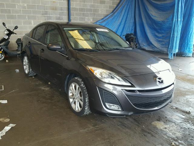 JM1BL1S59A1308729 - 2010 MAZDA 3 S GRAY photo 1