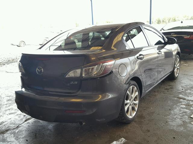 JM1BL1S59A1308729 - 2010 MAZDA 3 S GRAY photo 4