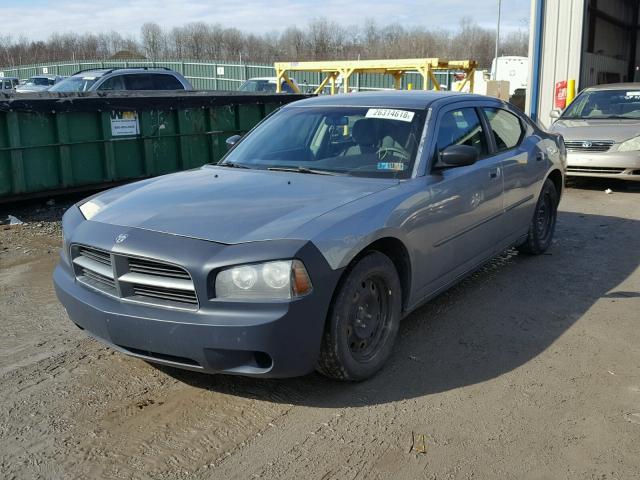 2B3LA43R46H503662 - 2006 DODGE CHARGER SE GRAY photo 2