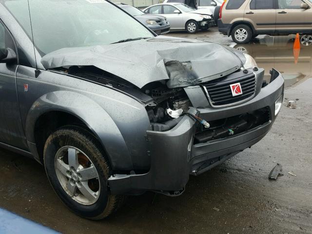 5GZCZ53446S887905 - 2006 SATURN VUE GRAY photo 9