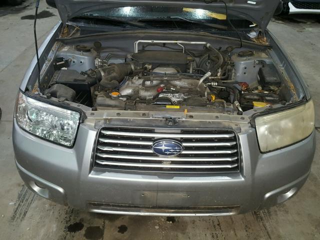 JF1SG63666G756994 - 2006 SUBARU FORESTER 2 GRAY photo 7