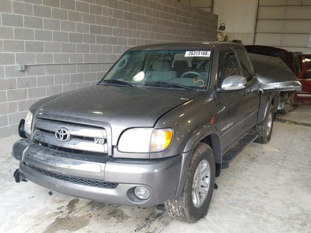 5TBRT34104S455848 - 2004 TOYOTA TUNDRA ACC GRAY photo 2