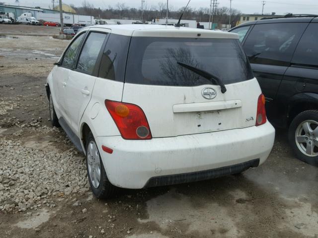 JTKKT624240060931 - 2004 TOYOTA SCION XA WHITE photo 3