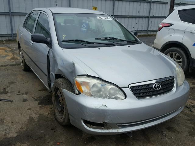 1NXBR32E28Z984745 - 2008 TOYOTA COROLLA CE SILVER photo 1