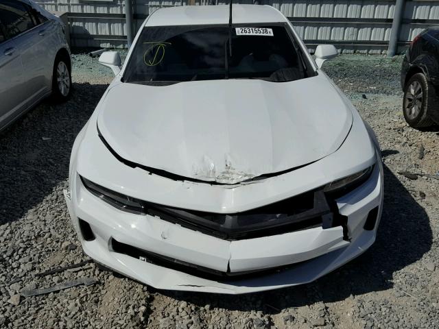 1G1FB1RX4J0118038 - 2018 CHEVROLET CAMARO LT WHITE photo 9