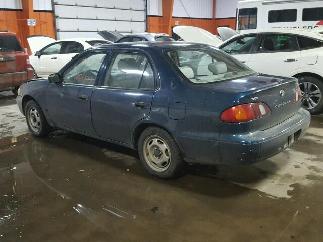 2T1BR12E3YC793616 - 2000 TOYOTA COROLLA VE BLUE photo 3