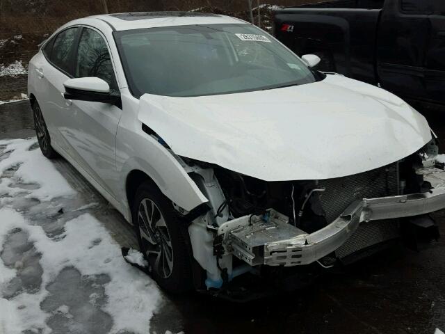 19XFC2F7XHE224512 - 2017 HONDA CIVIC EX თეთრი ფოტო 1