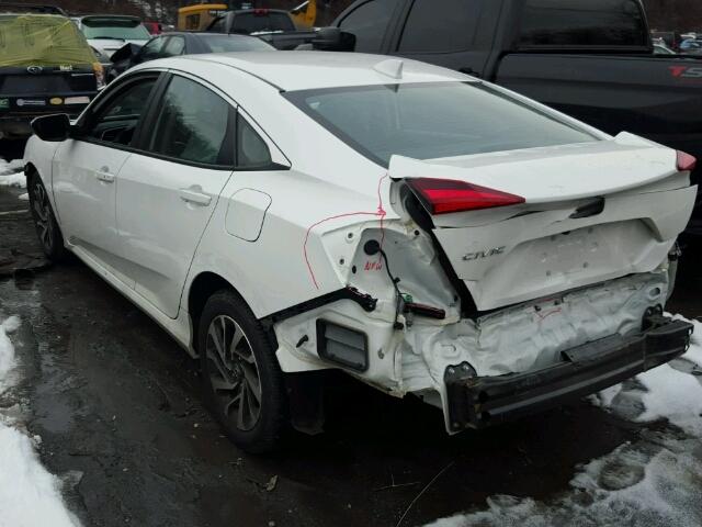 19XFC2F7XHE224512 - 2017 HONDA CIVIC EX WHITE photo 3