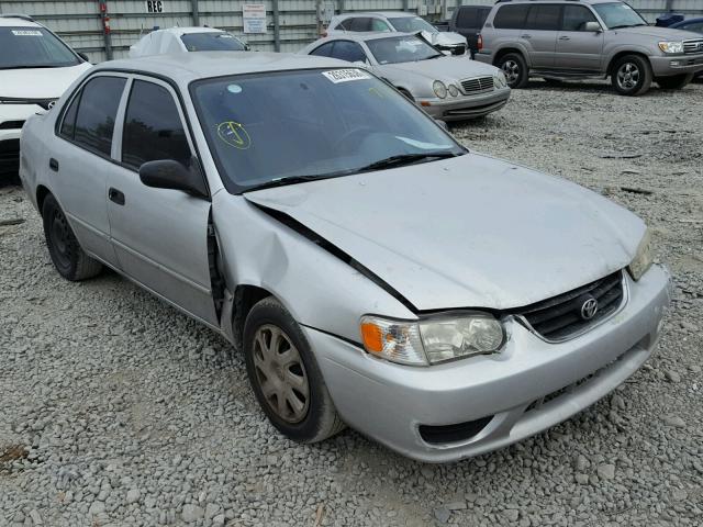 1NXBR12E11Z469410 - 2001 TOYOTA COROLLA CE SILVER photo 1