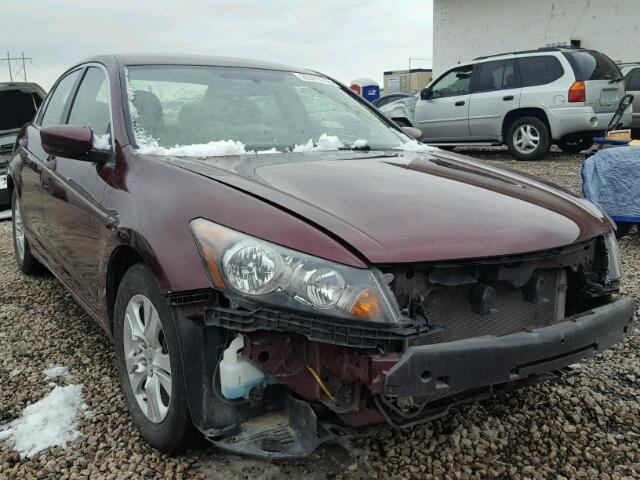 1HGCP26499A139454 - 2009 HONDA ACCORD LXP BURGUNDY photo 1