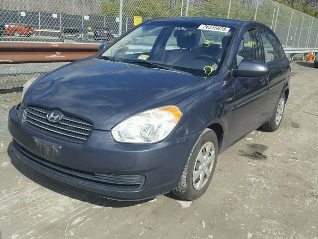 KMHCN46C18U274461 - 2008 HYUNDAI ACCENT GLS GRAY photo 2