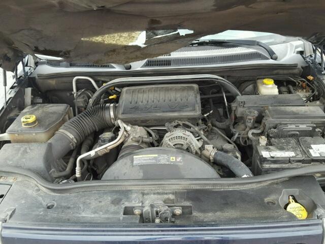 1J8HG48N06C210443 - 2006 JEEP COMMANDER BLUE photo 7