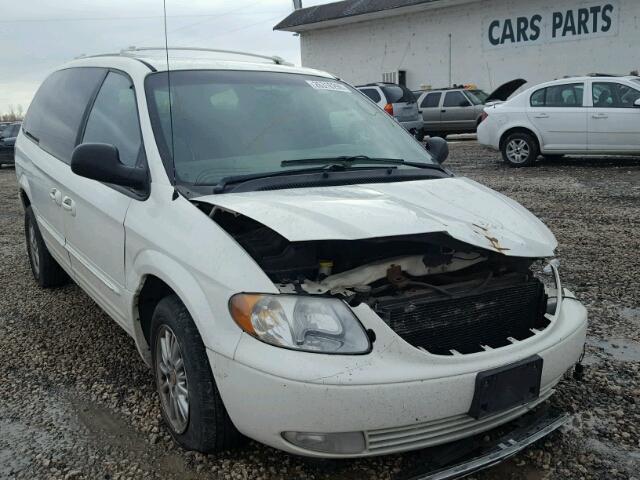 2C8GP64L52R594397 - 2002 CHRYSLER TOWN & COU WHITE photo 1