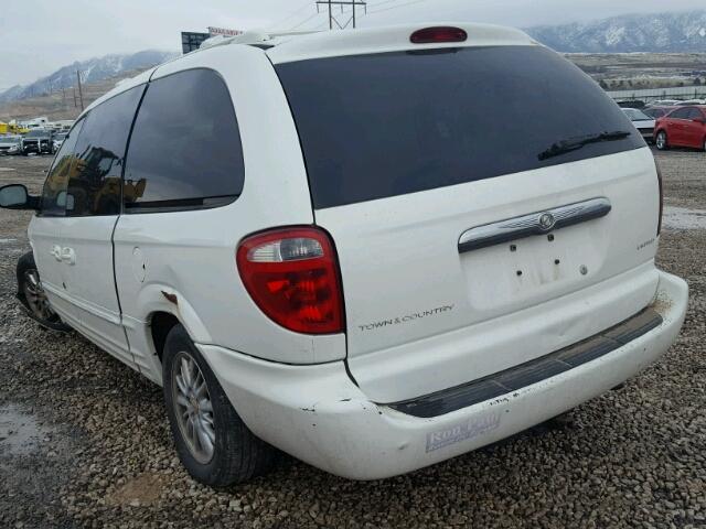 2C8GP64L52R594397 - 2002 CHRYSLER TOWN & COU WHITE photo 3