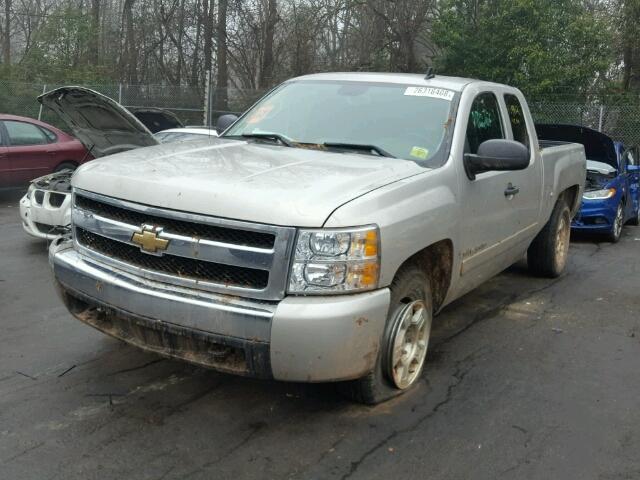 2GCEK19J281232083 - 2008 CHEVROLET SILVERADO SILVER photo 2