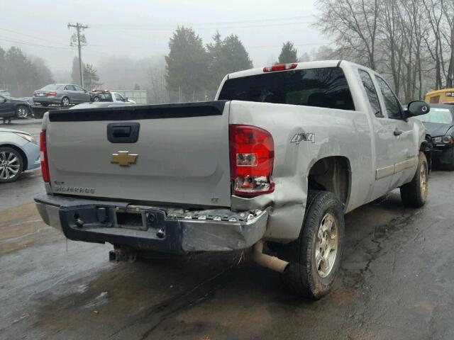 2GCEK19J281232083 - 2008 CHEVROLET SILVERADO SILVER photo 4