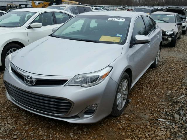 4T1BK1EB8EU117601 - 2014 TOYOTA AVALON BAS SILVER photo 2