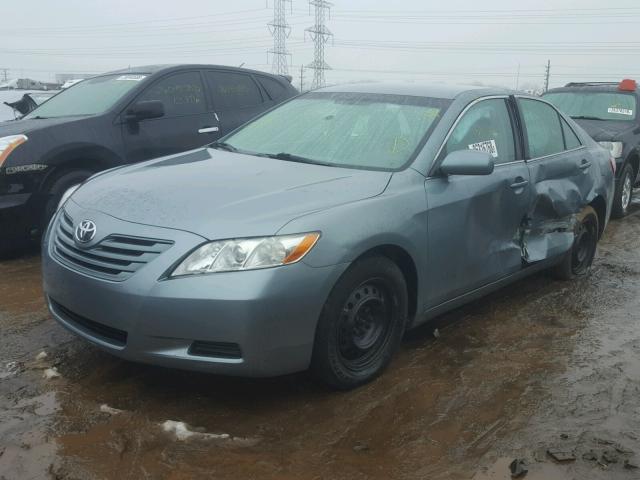 4T1BE46K87U673028 - 2007 TOYOTA CAMRY NEW BLUE photo 2