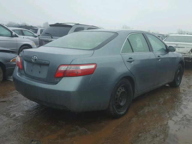 4T1BE46K87U673028 - 2007 TOYOTA CAMRY NEW BLUE photo 4