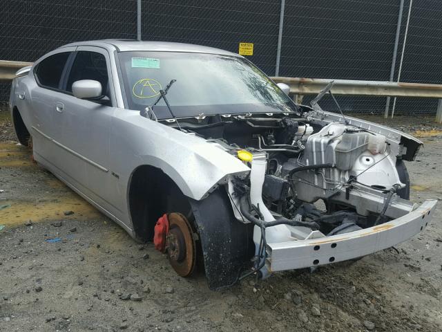 2B3LA73W77H890412 - 2007 DODGE CHARGER SR SILVER photo 1