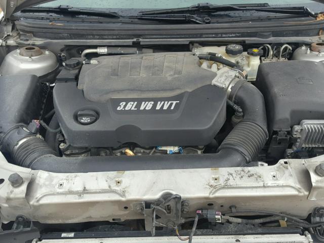 1G1ZJ57728F190213 - 2008 CHEVROLET MALIBU 2LT SILVER photo 7