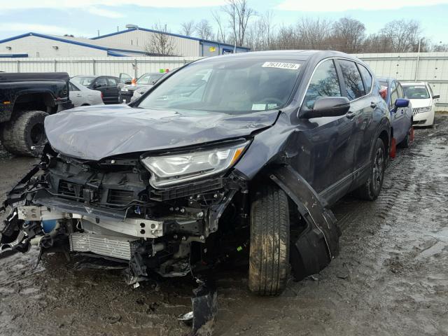 5J6RW2H59HL073941 - 2017 HONDA CR-V EX GRAY photo 2