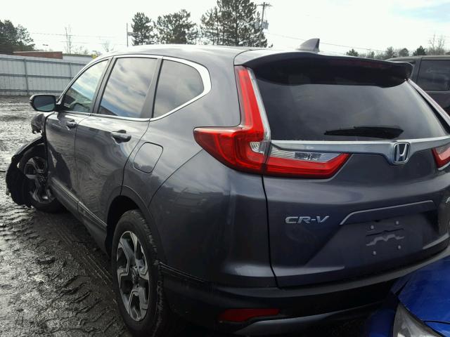 5J6RW2H59HL073941 - 2017 HONDA CR-V EX GRAY photo 3