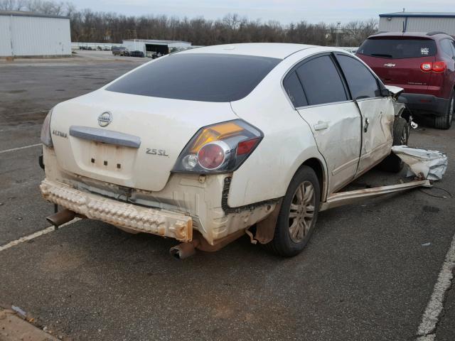 1N4AL2AP5CC120310 - 2012 NISSAN ALTIMA BAS WHITE photo 4