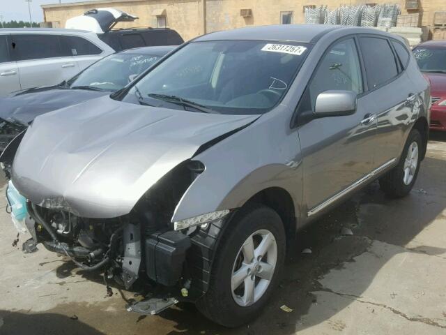 JN8AS5MT6DW026531 - 2013 NISSAN ROGUE S/SV GRAY photo 2