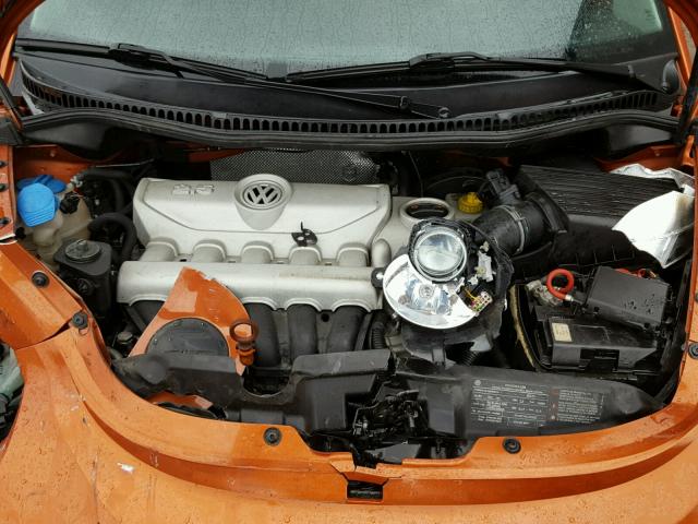 3VWRW3AGXAM021971 - 2010 VOLKSWAGEN NEW BEETLE 橙色 照片 7