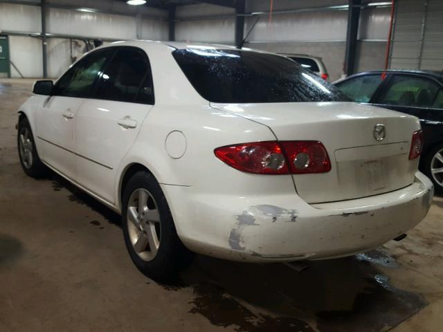 1YVFP80C245N32237 - 2004 MAZDA 6 I WHITE photo 3