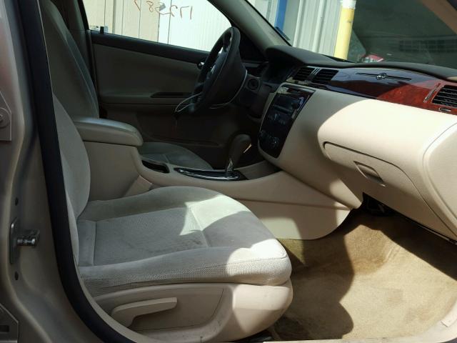 2G1WT58K389158850 - 2008 CHEVROLET IMPALA LT TAN photo 5