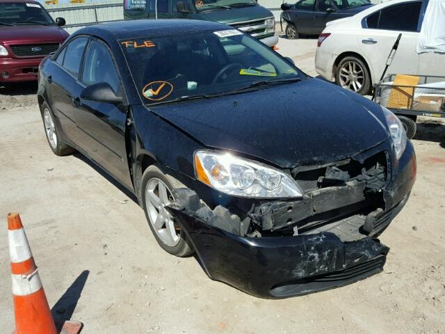 1G2ZG58N774188801 - 2007 PONTIAC G6 BASE BLACK photo 1