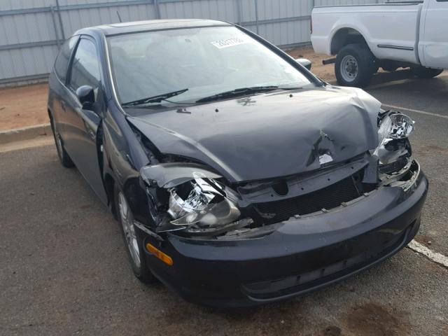 SHHEP33562U307444 - 2002 HONDA CIVIC SI BLACK photo 1