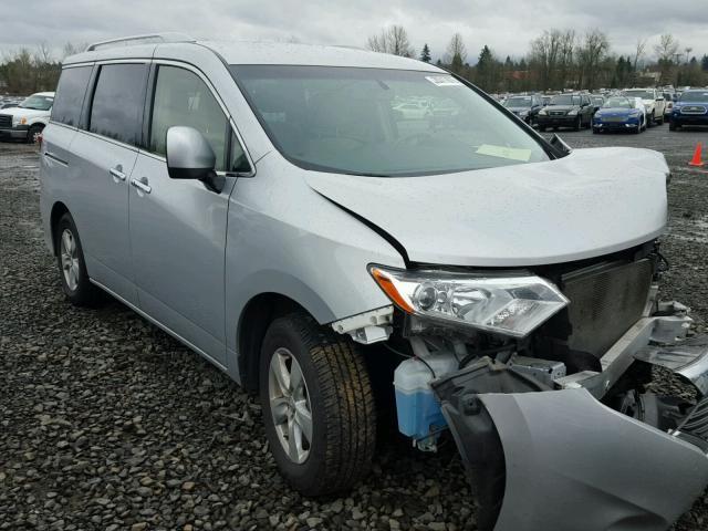 JN8AE2KP7H9168287 - 2017 NISSAN QUEST S SILVER photo 1