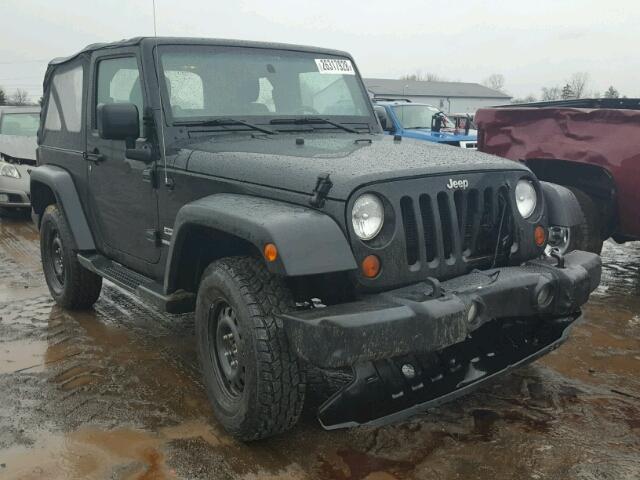 1C4AJWAG5CL133484 - 2012 JEEP WRANGLER S BLACK photo 1