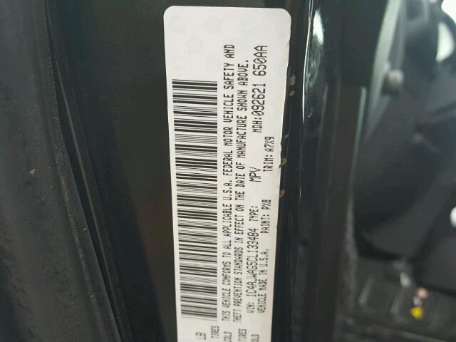 1C4AJWAG5CL133484 - 2012 JEEP WRANGLER S BLACK photo 10