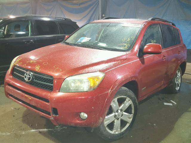 JTMBD32VX65026821 - 2006 TOYOTA RAV4 SPORT RED photo 2