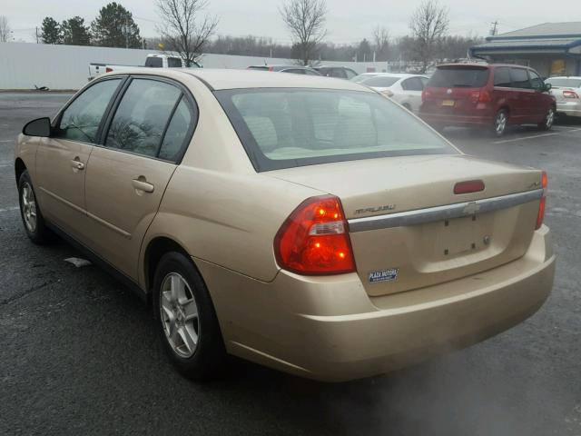1G1ZT52894F106683 - 2004 CHEVROLET MALIBU LS 金色 照片 3
